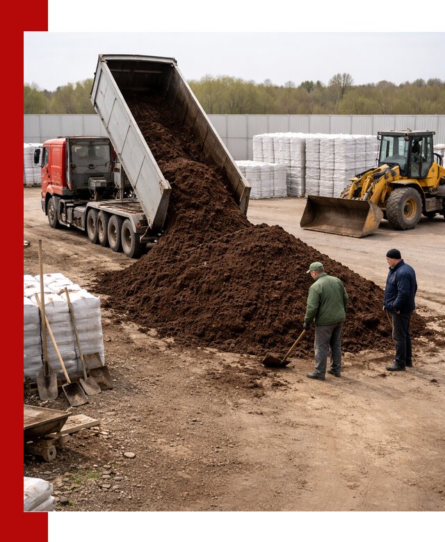 Доставка торфяных смесей оптом и в розницу в Фурманове