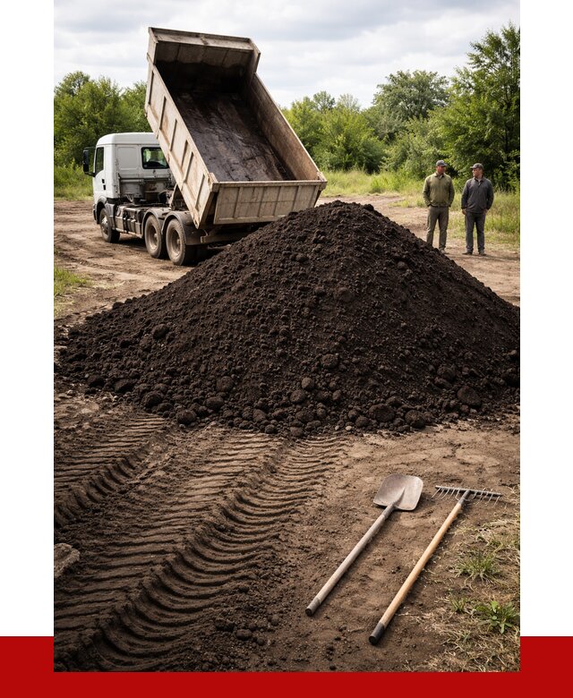 Купить чернозем навалом в Фурманове от 1223 р. за куб | ПРОНЕРУДФрв