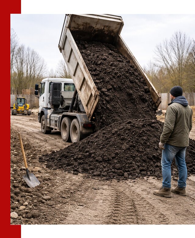 Доставка чернозема навалом в Фурманове быстро и выгодно