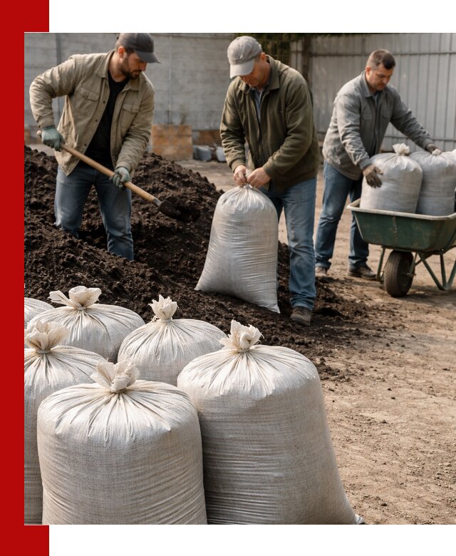 Купить чернозем в мешках с доставкой в Фурманове