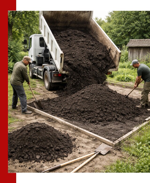 Купить чистый чернозем для огорода с доставкой в Фурманове