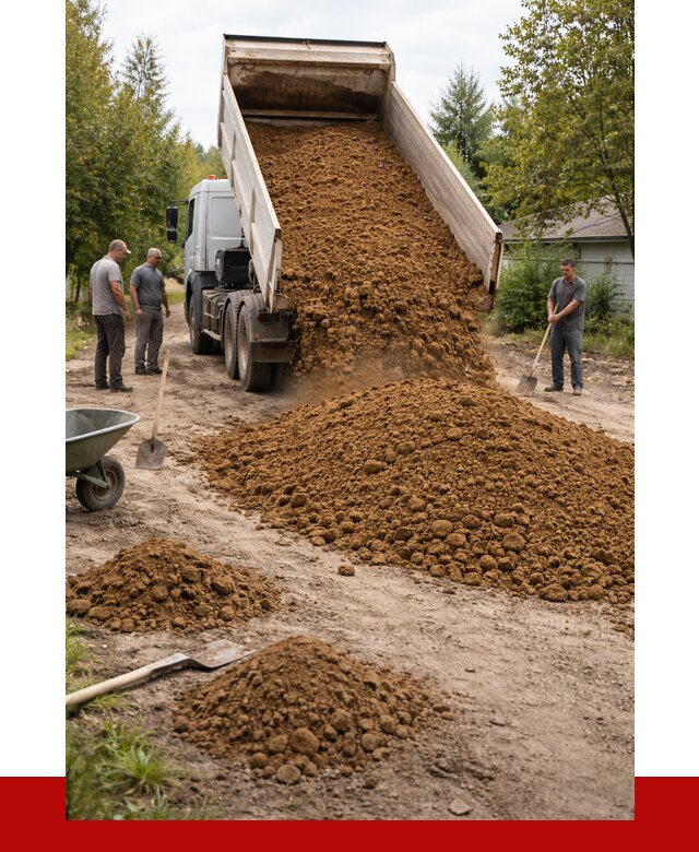 Купить суглинок с доставкой в Фурманове от 2547 р. за куб | ПРОНЕРУДФрв