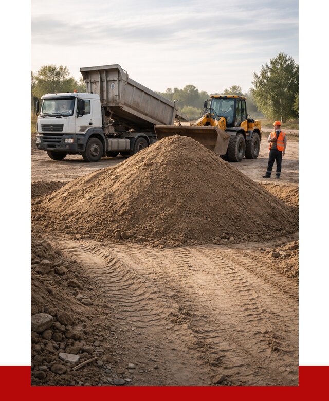 Купить песчаный грунт с доставкой в Фурманове от 4279 р. | ПРОНЕРУДФрв
