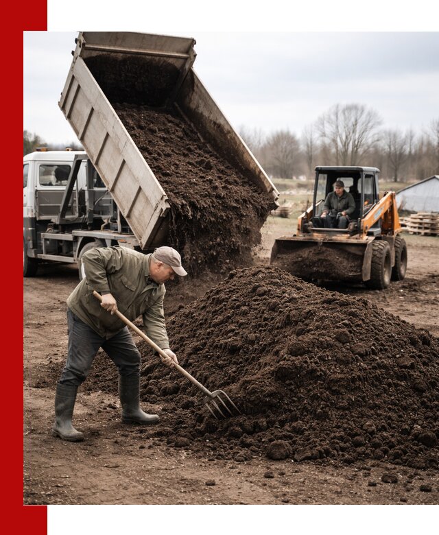 Доставка и продажа перегноя в Фурманове быстро и дешево