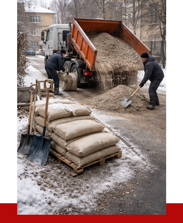 Противогололедные материалы оптом в Фурманове от 4279 р. | ПРОНЕРУДФрв