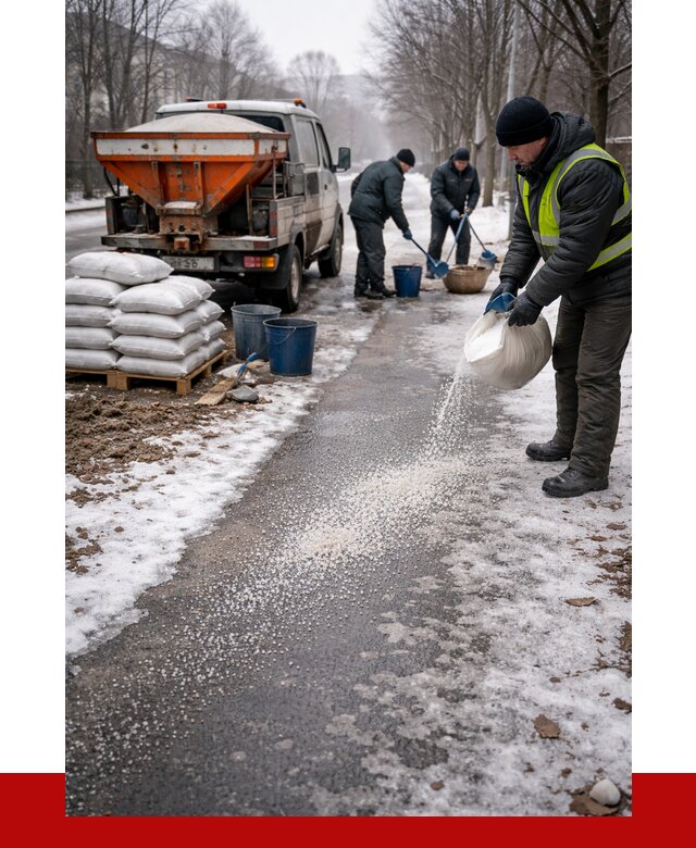 Реагент против гололеда в Фурманове с доставкой от 4585 р. | ПРОНЕРУДФрв
