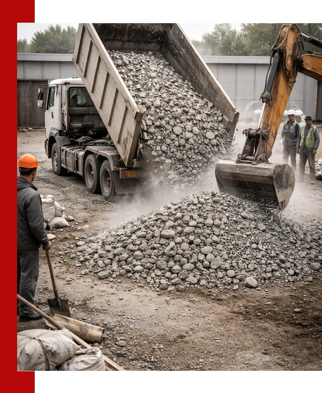 Доставка дробленого бетона в Фурманове оптом и в розницу