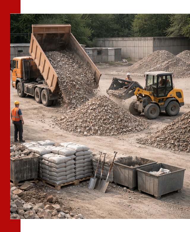 Вторичные материалы для отсыпки в Фурманове — поставка и доставка