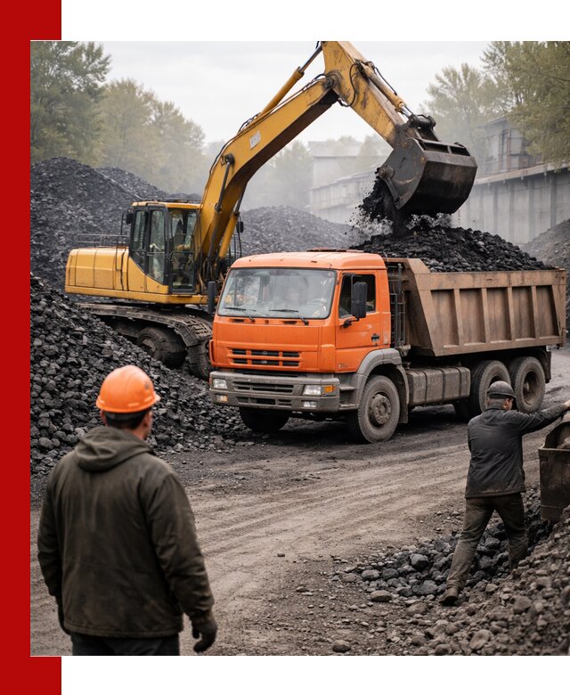 Доставка угля автотранспортом в Фурманове быстро и выгодно