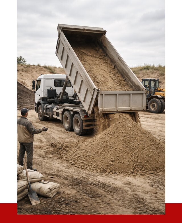 Доставка самосвалом 20 кубов в Фурманове от 7641 р. | ПРОНЕРУДФрв