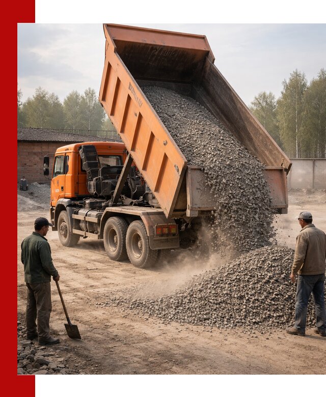 Доставка самосвалом 20 м3 в Фурманове быстро и надежно