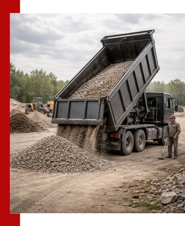 Доставка самосвалом 30 м3 по выгодным ценам в Фурманове