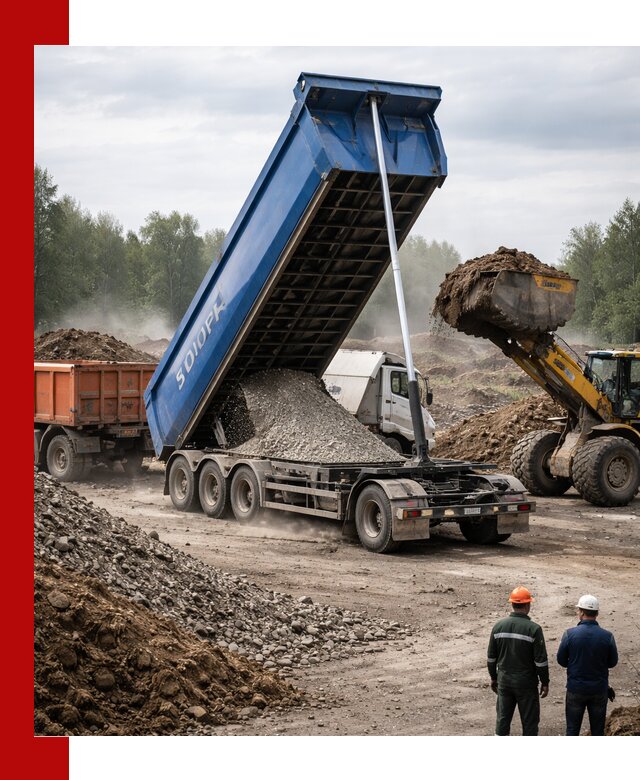 Аренда тонар 40 тонн в Фурманове с доставкой материалов