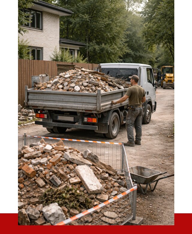 Вывоз строительного мусора с погрузкой в Фурманове от 7641 р | ПРОНЕРУДФрв