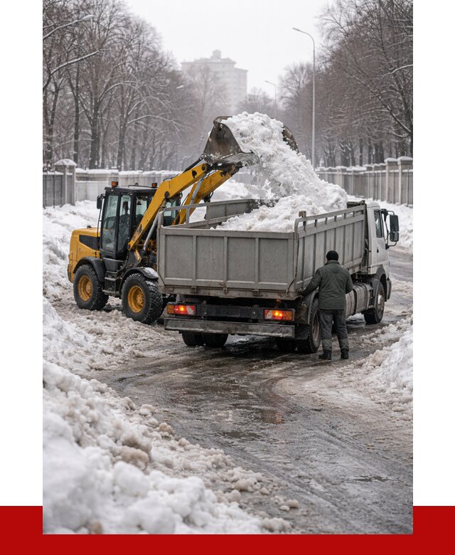 Вывоз снега с погрузкой в Фурманове от 3566 р. ПРОНЕРУДФрв